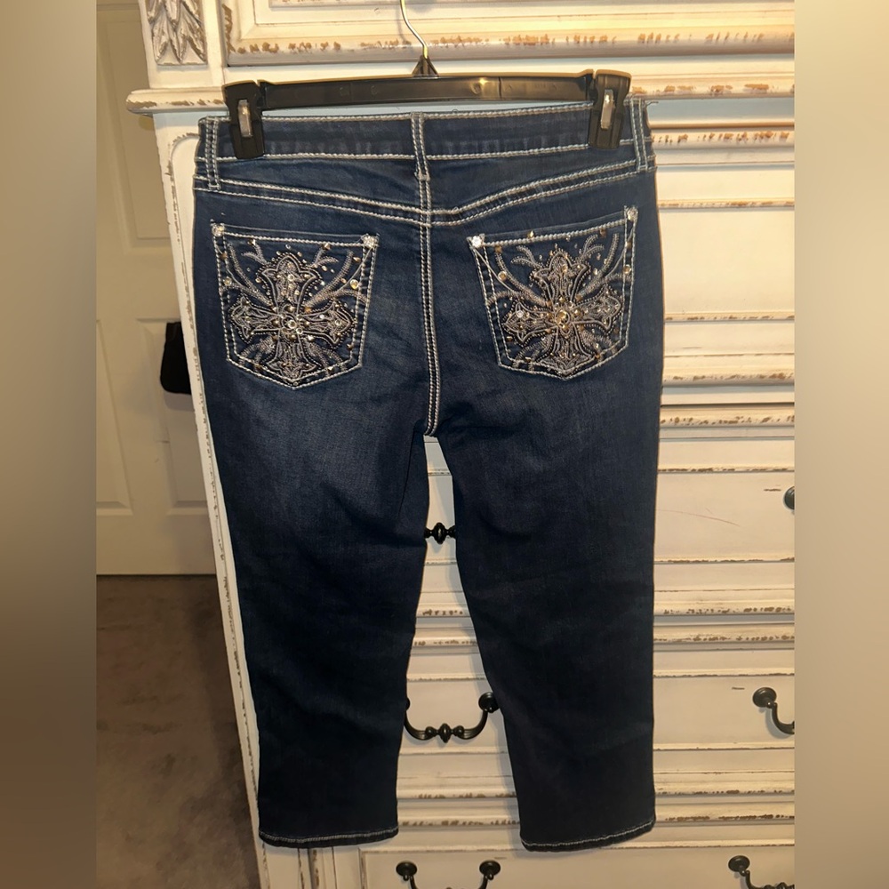 Mcbling jeans size 8!